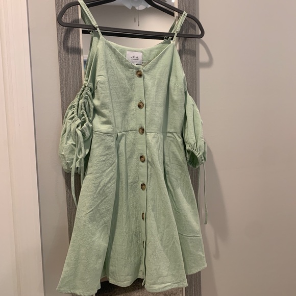 J.O.A. Cold Shoulder Dress - Picture 6 of 8